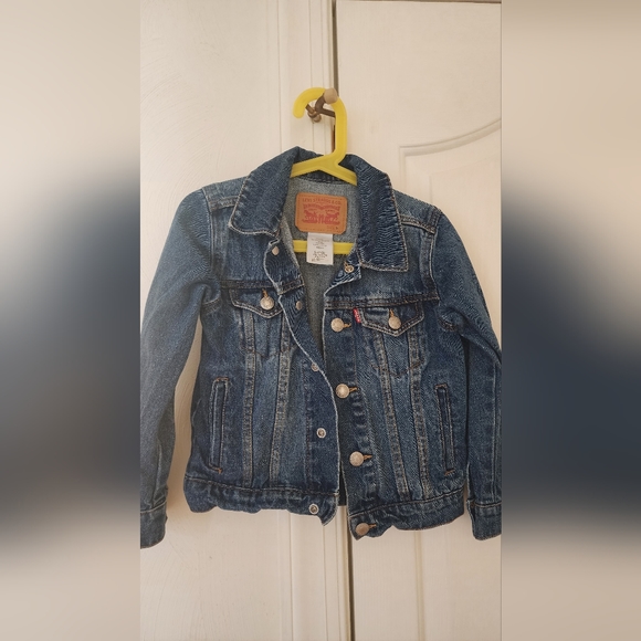 Levi's toddler denim jacket size 5 - Picture 1 of 3